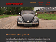 Tablet Screenshot of motorious.nl